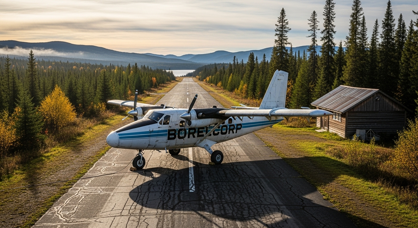 First BorelCorp delivery aircraft
